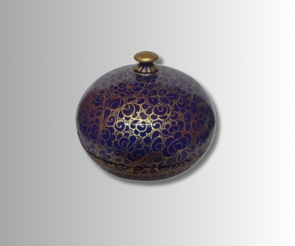 PAPIER MACHIE POWDER BOX